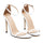 Lace-up Thin High Heel Shoes Sandals   white  35 - Mega Save Wholesale & Retail