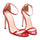 Lace-up Thin High Heel Shoes Sandals   red  35 - Mega Save Wholesale & Retail