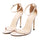 Lace-up Thin High Heel Shoes Sandals   apricot - Mega Save Wholesale & Retail - 1