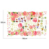 Rose Pattern Wallpaper Wall Sticker Removeable - Mega Save Wholesale & Retail - 2
