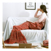 Mermaid Tail Blanket Throw Nap Gift Child   red   60*140cm - Mega Save Wholesale & Retail - 2