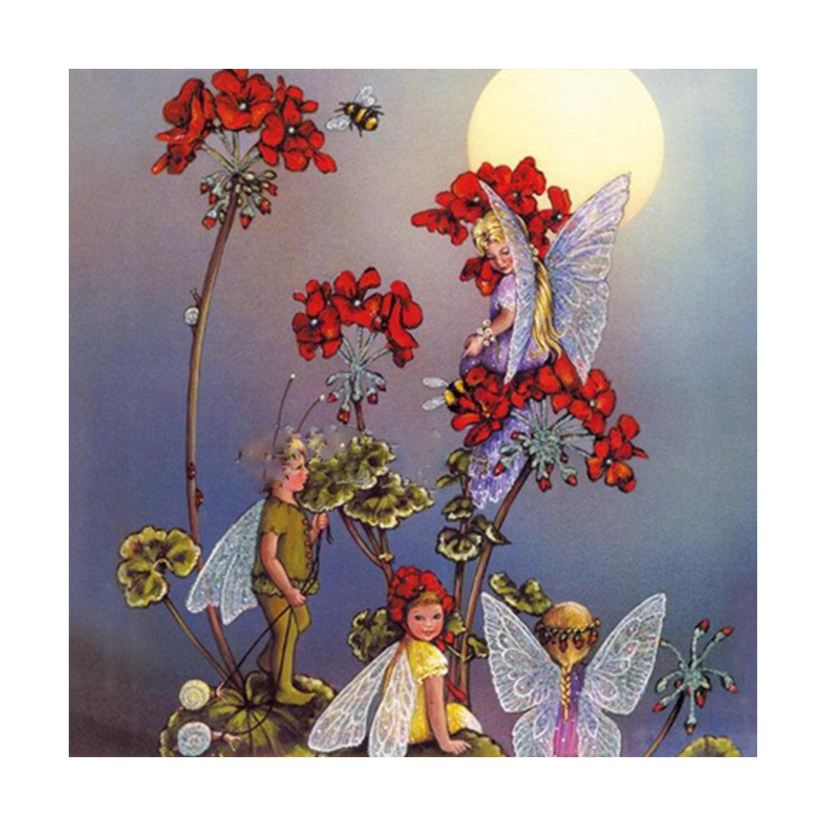 decoration painting bulk angel oil painting cartoon dream forest without frame cotton for painting - Mega Save Wholesale & Retail - 1