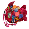 National Style Bakcpack Fish Shape Bag Cartoon Hand-made