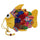 National Style Bakcpack Fish Shape Bag Cartoon Hand-made