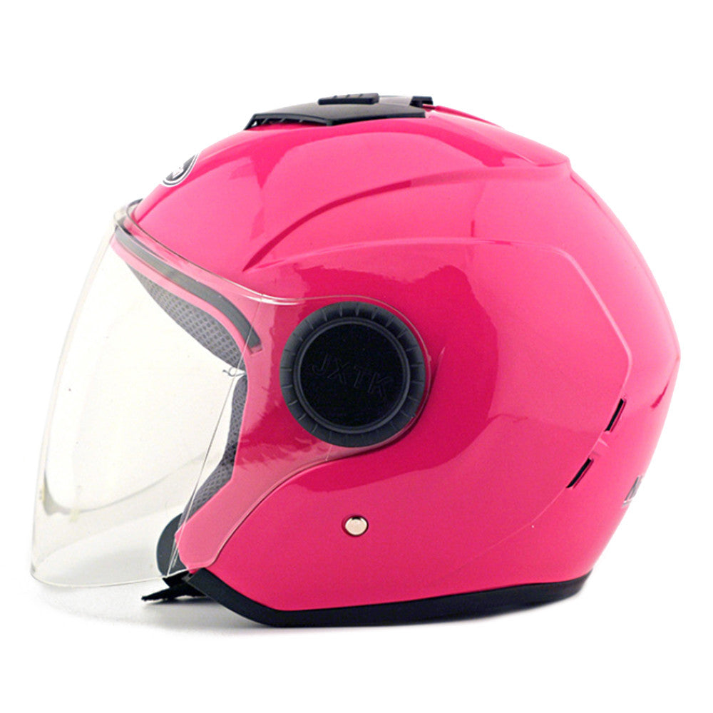Motorcycle Motor Bike Scooter Safety Helmet 215   pink - Mega Save Wholesale & Retail - 1