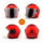 Motorcycle Motor Bike Scooter Safety Helmet 215   red - Mega Save Wholesale & Retail - 2