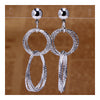 18K Gold Galvanized Zircon Ear Studs - Mega Save Wholesale & Retail - 3