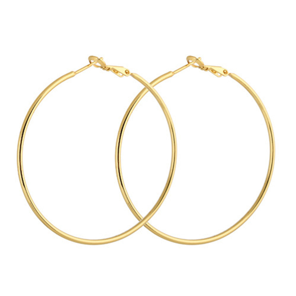 18K Gold Galvanized Earrings