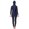 Muslim Swimwear Swimsuit Bathing Suit hw10g   navy   XS - Mega Save Wholesale & Retail - 3