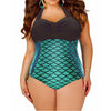 Fat Large Bikini Conservative Swimwear Swimsuit Bathing Suit black - Mega Save Wholesale & Retail - 1