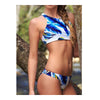 Women¡¯s Bikini Set Swimwear Swimsuit Feather Chinese Ink Painting  S - Mega Save Wholesale & Retail