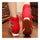 Vintage Beijing Cloth Shoes Embroidered Boots red - Mega Save Wholesale & Retail - 3