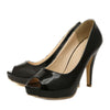 Thin Shoes High Heel Peep-toe   black - Mega Save Wholesale & Retail