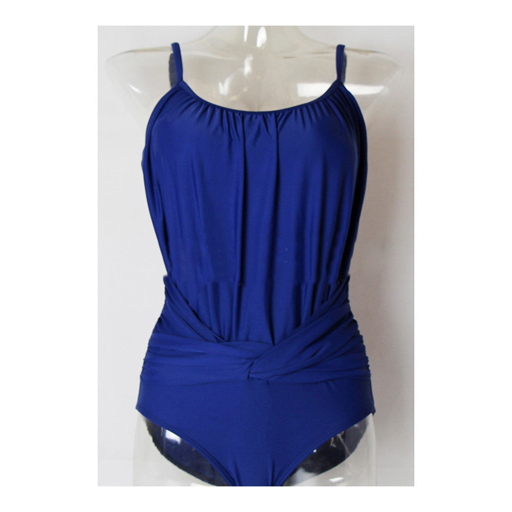 Women¡¯s Swimsuit Swimwear Fashionable One-piece Monokini   blue  S - Mega Save Wholesale & Retail - 1