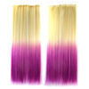 Wig Dyed Gradient Ramp Hair Extension   beige to violet - Mega Save Wholesale & Retail