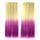 Wig Dyed Gradient Ramp Hair Extension   beige to violet - Mega Save Wholesale & Retail
