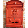 European Villa Mailbox Outdoor Antirust Vintage Mailbox green - Mega Save Wholesale & Retail - 1