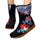 Vintage Beijing Cloth Shoes Embroidered Boots black - Mega Save Wholesale & Retail - 1