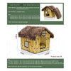 Fall Winter Teddy kennel pet kennel washable cottages Pomeranian Bichon small dog kennel dog house  Bamboo - Mega Save Wholesale & Retail - 2