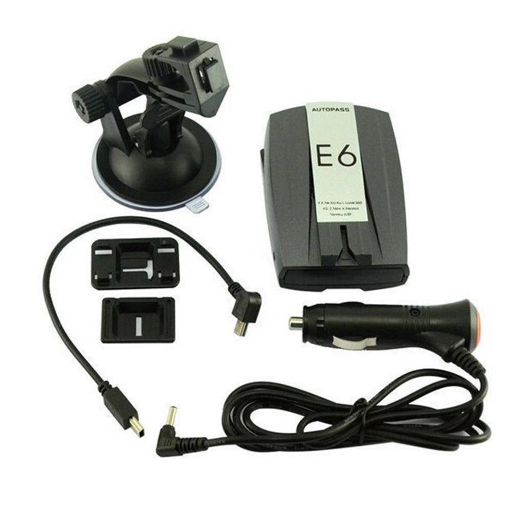 Autopass Radar Laser Band Detector 360 Degree Detection English Russian Voice - Mega Save Wholesale & Retail - 1