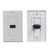 HDMI 1-Port Wall Face Plate Panel Outlet Extender 3D 1080p White Cover Coupler - Mega Save Wholesale & Retail