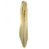 Claw Clip Long Straight Horsetail Wig  light brown