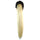 Claw Clip Long Straight Horsetail Wig beige