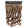 Long Curled Hair Extension 5 Cards Wig   high temperature silk 10# middle coffee - Mega Save Wholesale & Retail