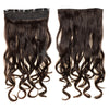 Long Curled Hair Extension 5 Cards Wig   high temperature silk4A# - Mega Save Wholesale & Retail