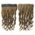 Long Curled Hair Extension 5 Cards Wig   high temperature silk 6P# - Mega Save Wholesale & Retail