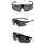 Riding Glasses Sports Driving Windproof XQ-382    black sand - Mega Save Wholesale & Retail - 2