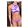 Women Swimwear Swimsuit Vintage Jeans Bikini   purple  S - Mega Save Wholesale & Retail - 1