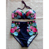 Bikini Swimwear Swimsuit Bathing Suit China Style  purple - Mega Save Wholesale & Retail - 1