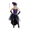 European Woman Jazz Dance Night Club Singer Costume Cosplay purple S - Mega Save Wholesale & Retail - 1