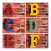 America Vintage Letters Wall Hanging Decoration   W - Mega Save Wholesale & Retail - 1