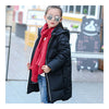 Winter Boy Girl Children Garment Long Down Coat   black   120cm - Mega Save Wholesale & Retail - 3