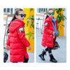 Winter Boy Girl Children Garment Long Down Coat   red   120cm - Mega Save Wholesale & Retail - 3