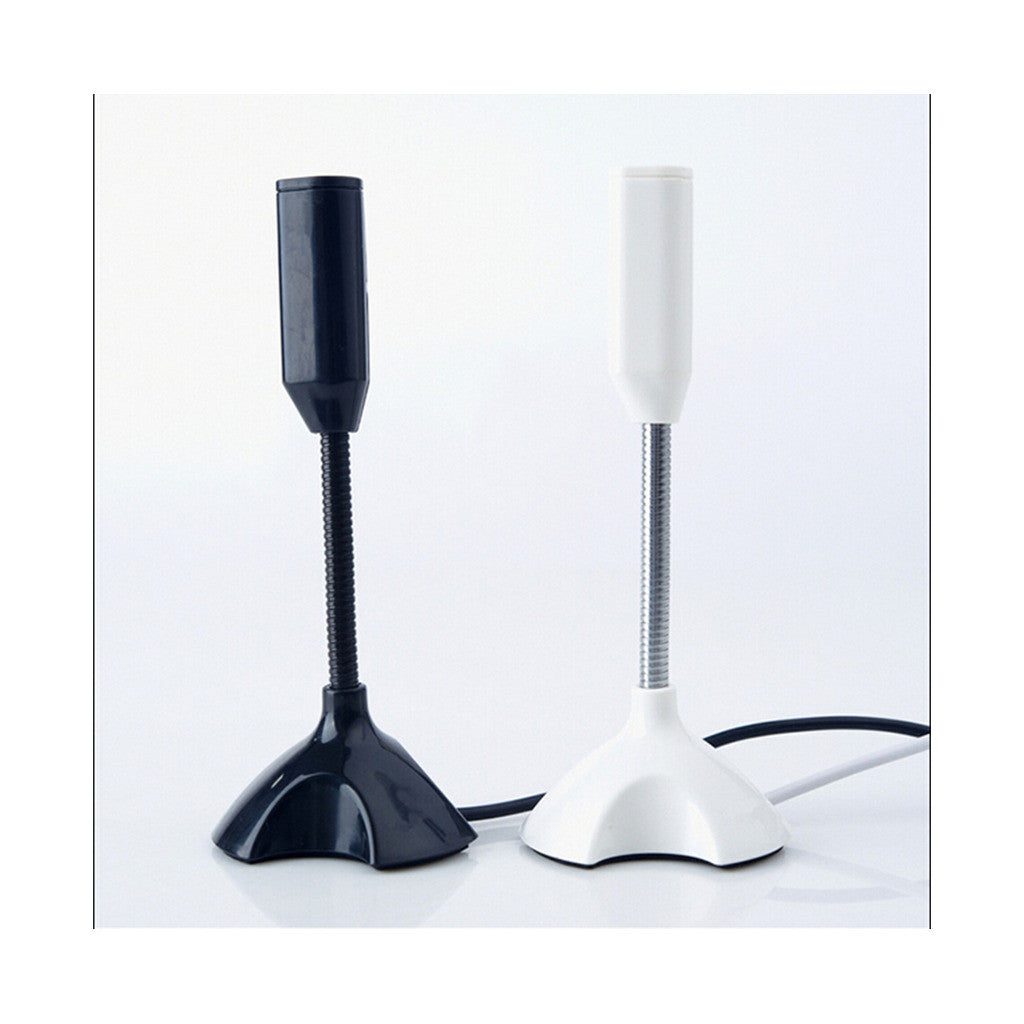 Computer Microphone Small Microphone Household YY Voice Chat Study USB Plug Wired Mini Condenser 3256   black - Mega Save Wholesale & Retail - 1