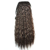 Wig Corn Perm Lace-up Horsetail brown black - Mega Save Wholesale & Retail - 1