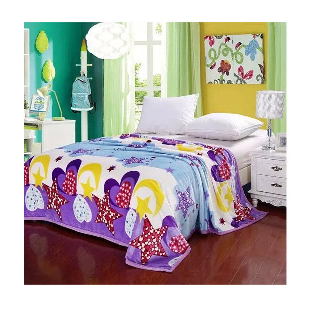 Two-side Blanket Bedding Throw Coral fleece Super Soft Warm Value  23 - Mega Save Wholesale & Retail