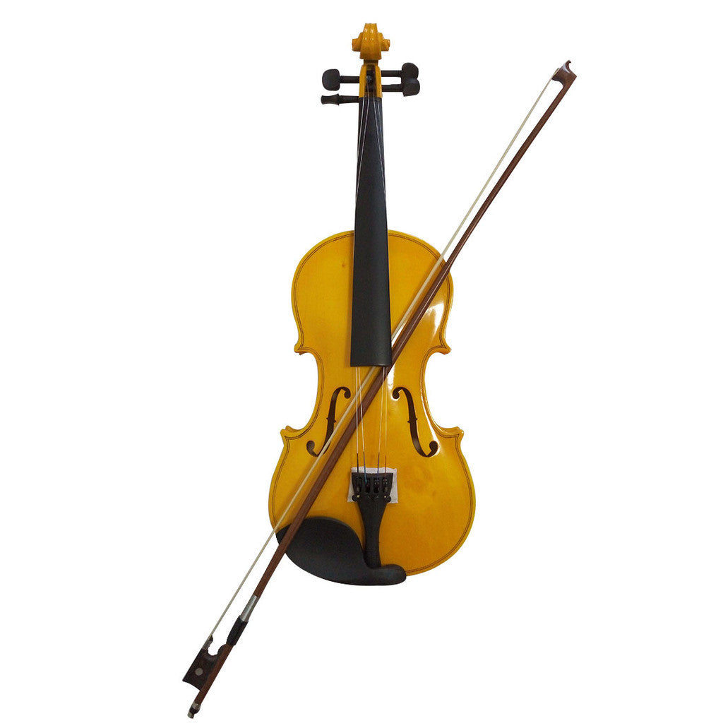 Student Acoustic Violin Full 4/4 Maple Spruce with Case Bow Rosin Gold Color - Mega Save Wholesale & Retail
