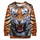 Womens Mens 3D Print Realistic Space Galaxy Animals Hoodie Sweatshirt Top Jumper tiger - Mega Save Wholesale & Retail