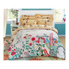 Bed Quilt Duvet Sheet Cover 4PC Set Upscale Cotton Sanded simple but elegant  004 - Mega Save Wholesale & Retail