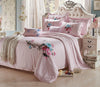 Silk ink and wash painting Duvet Quilt Cover Sets Bedding Cover set 1.5M/1.8M Bed 01 Pink - Mega Save Wholesale & Retail