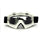 Adult Colourful double Lens Snow Ski Snowboard Goggles Motocross Anti-Fog Fashion Eye Protection White Lucency - Mega Save Wholesale & Retail