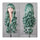 Women New Fashion Women Girl 80cm Wavy Curly Long Hair Full Cosplay Party Sexy Lolita wig  green - Mega Save Wholesale & Retail