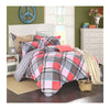 Bed Quilt Duvet Sheet Cover 4PC Set Upscale Cotton 100% 005 - Mega Save Wholesale & Retail