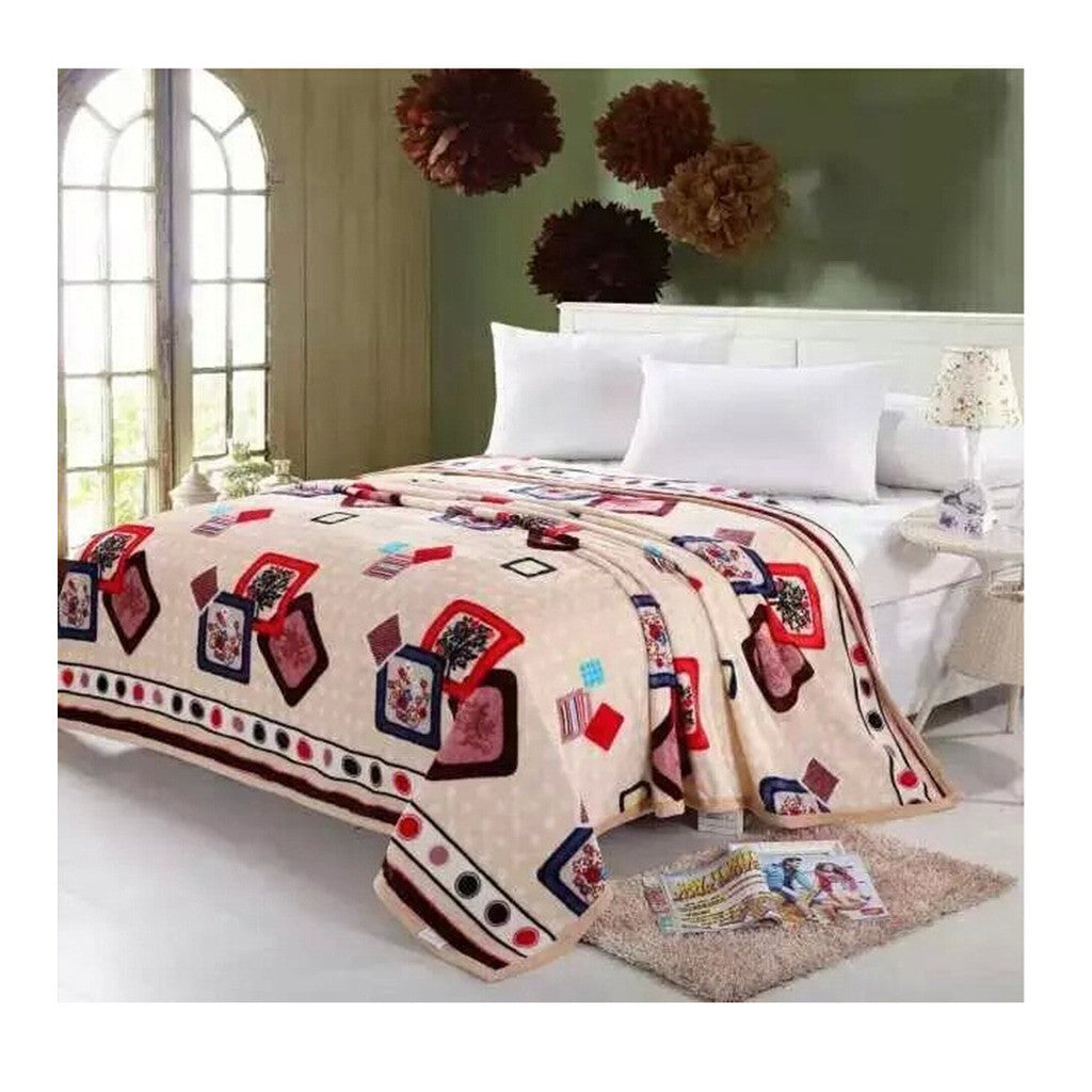 Two-side Blanket Bedding Throw Coral fleece Super Soft Warm Value  32 - Mega Save Wholesale & Retail