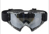 Adult Colourful double Lens Snow Ski Snowboard Goggles Motocross Anti-Fog Fashion Eye Protection Black and White Tea - Mega Save Wholesale & Retail
