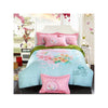 Bed Quilt Duvet Sheet Cover 4PC Set Upscale Cotton Sanded simple but elegant  006 - Mega Save Wholesale & Retail